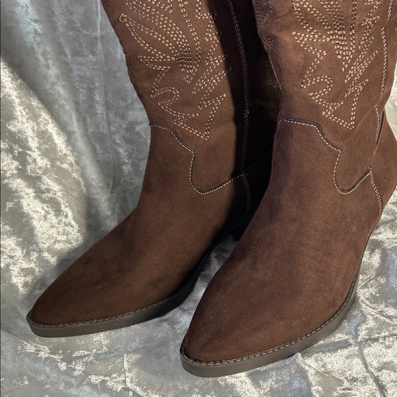 NWT STYLE & CO COWBOY BOOTS 5M - Picture 2 of 12